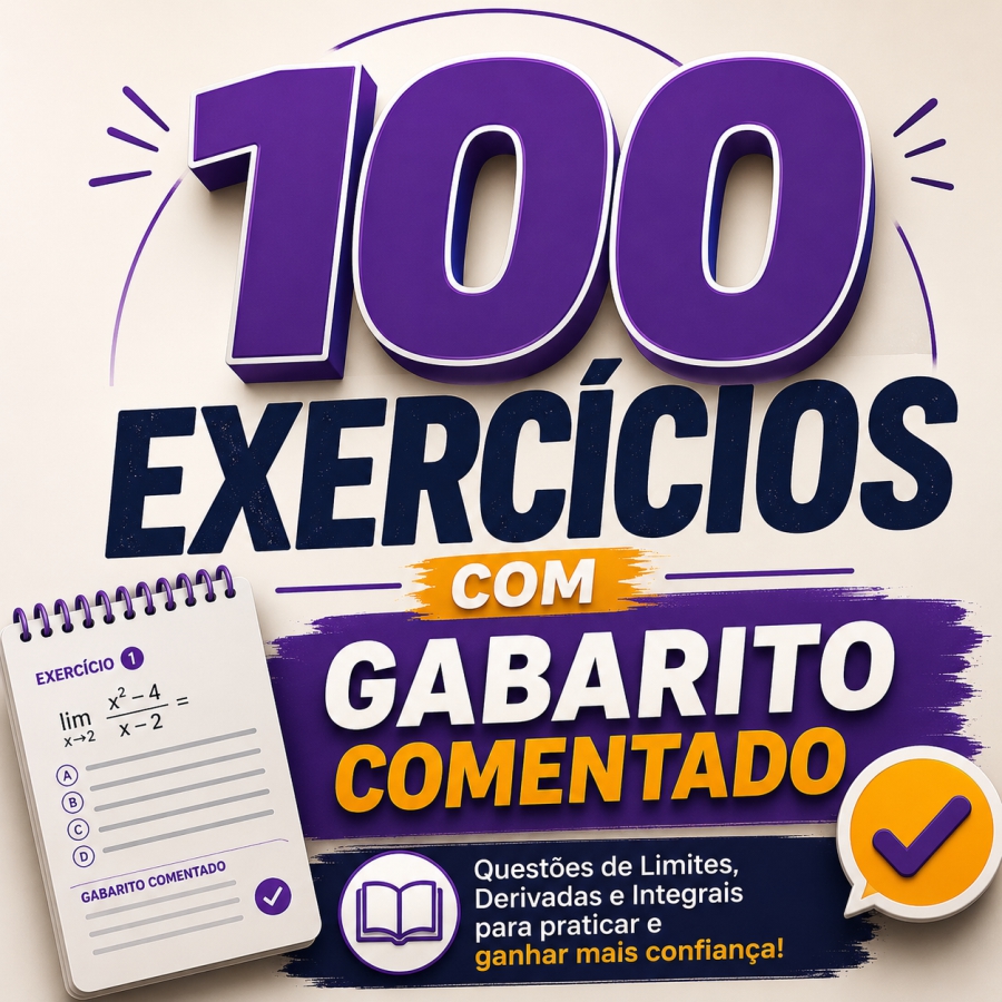 100 Exercícios com Gabarito Comentado