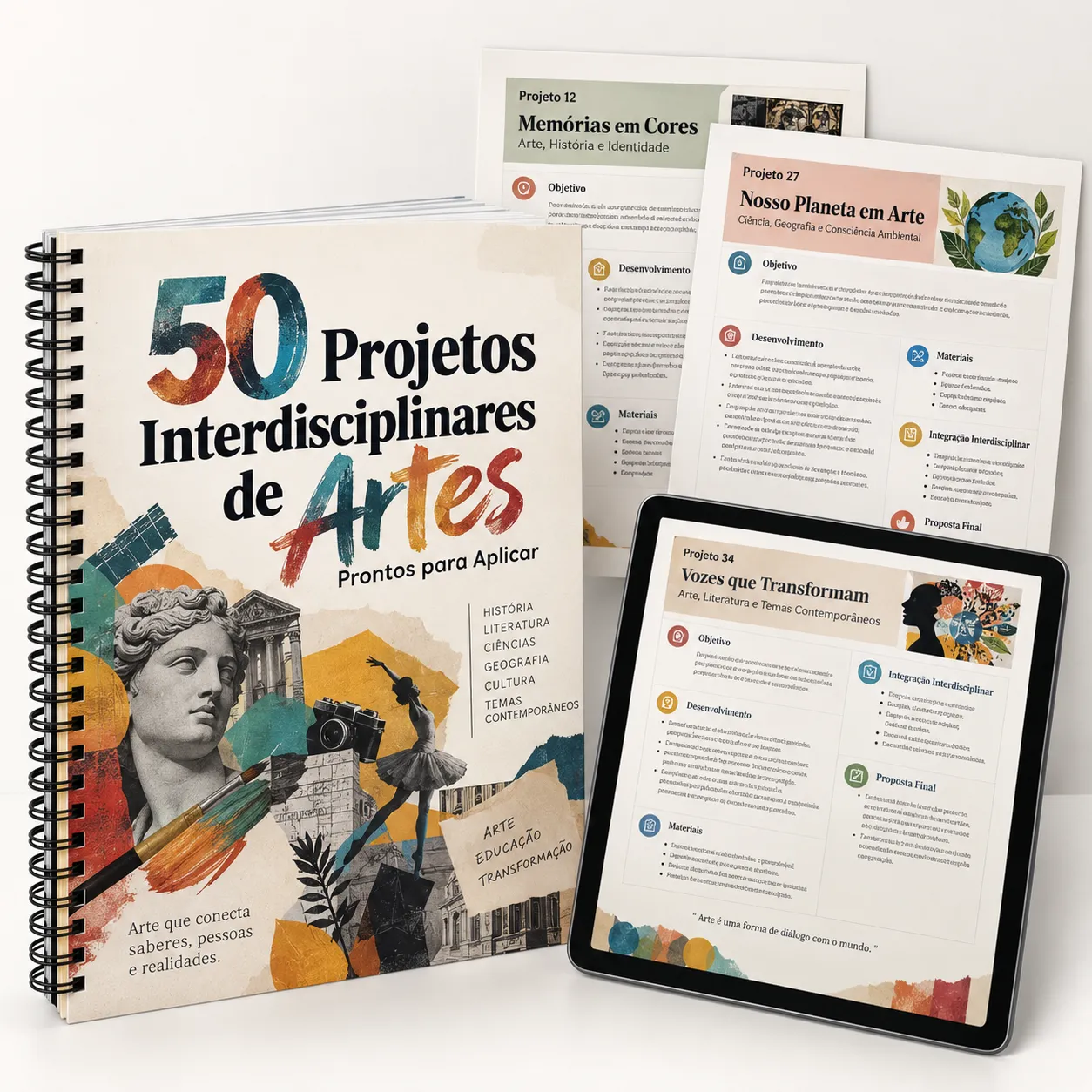 50 Projetos Interdisciplinares de Artes 