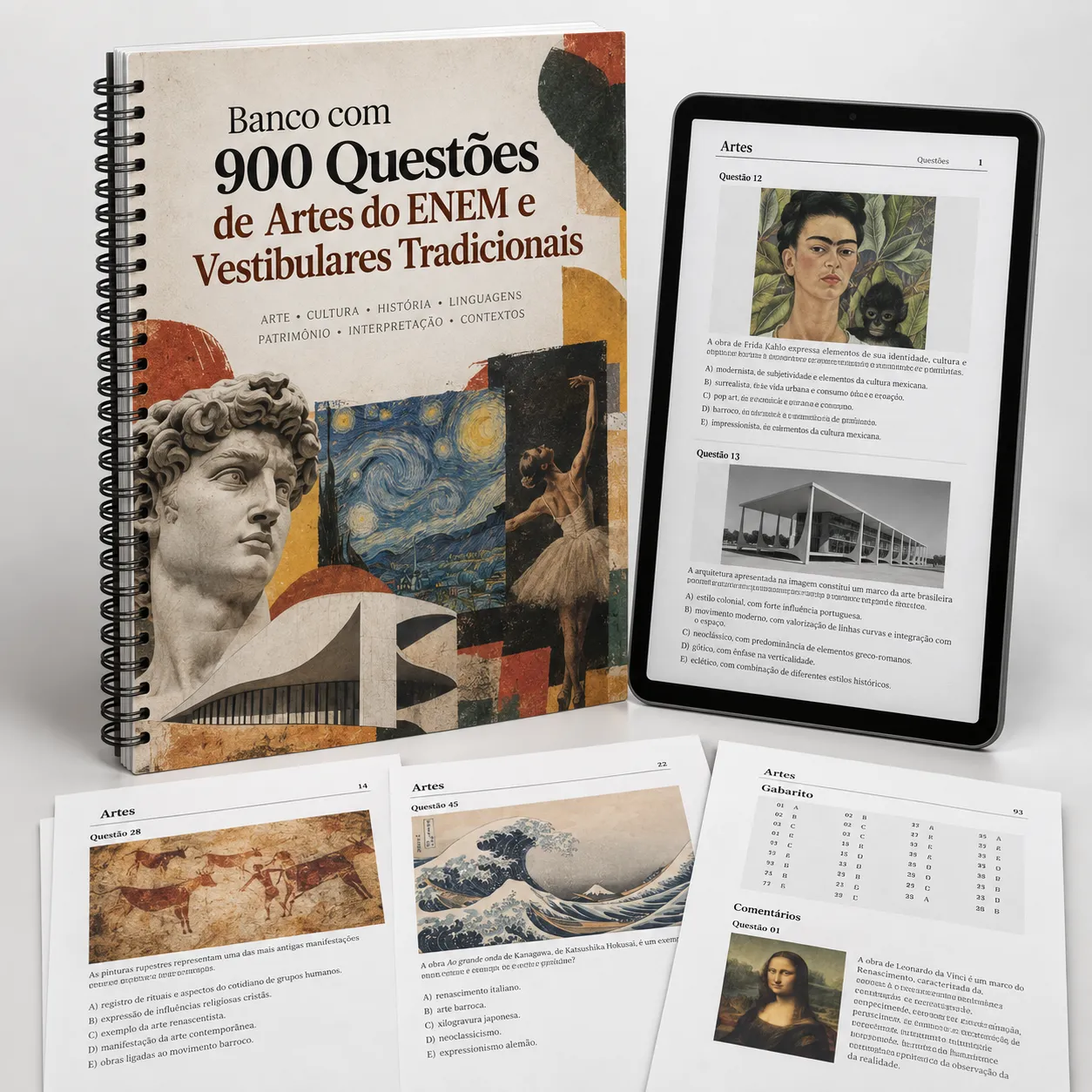 900 Questões Artes ENEM e Vestibulares
