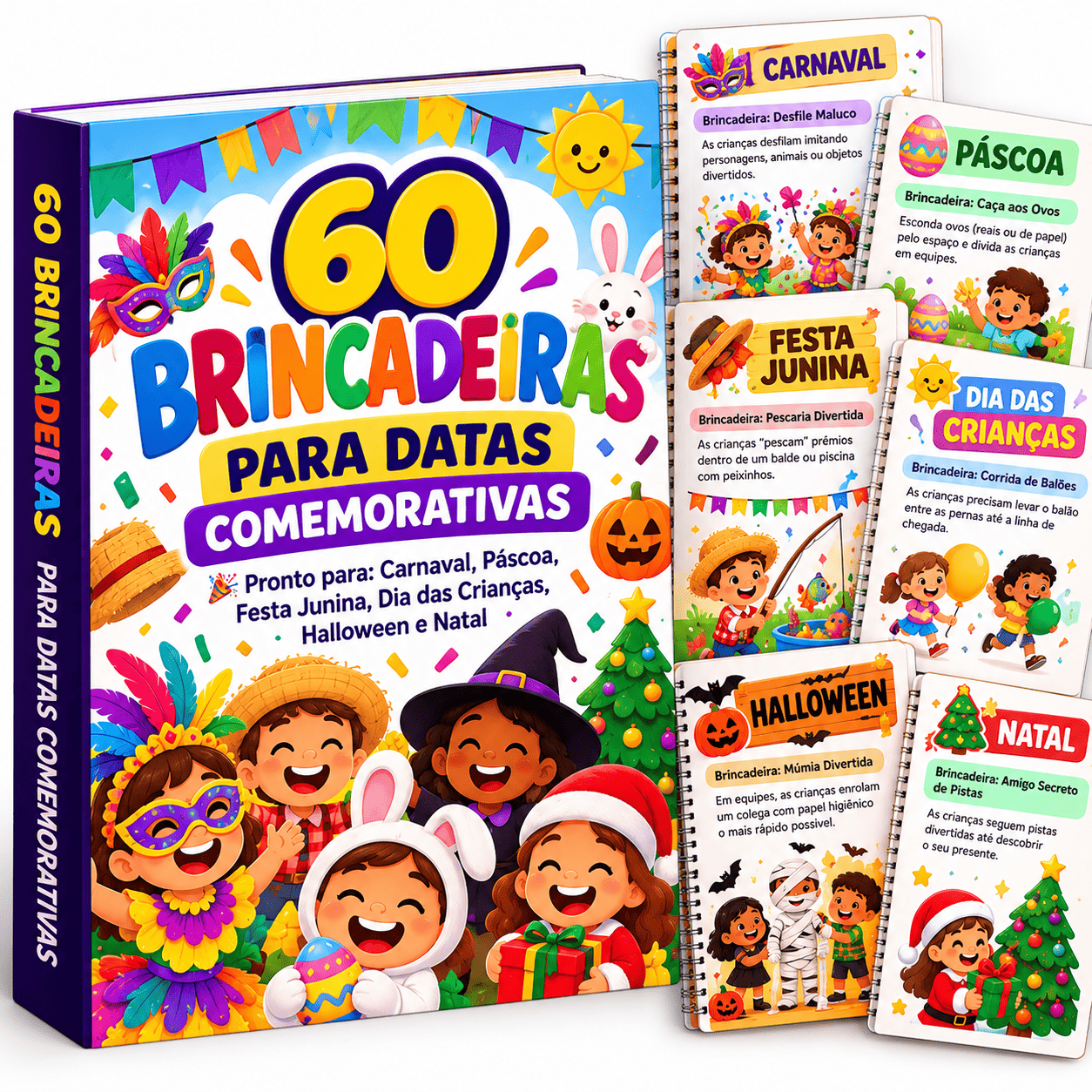 60 Brincadeiras para Datas Comemorativas