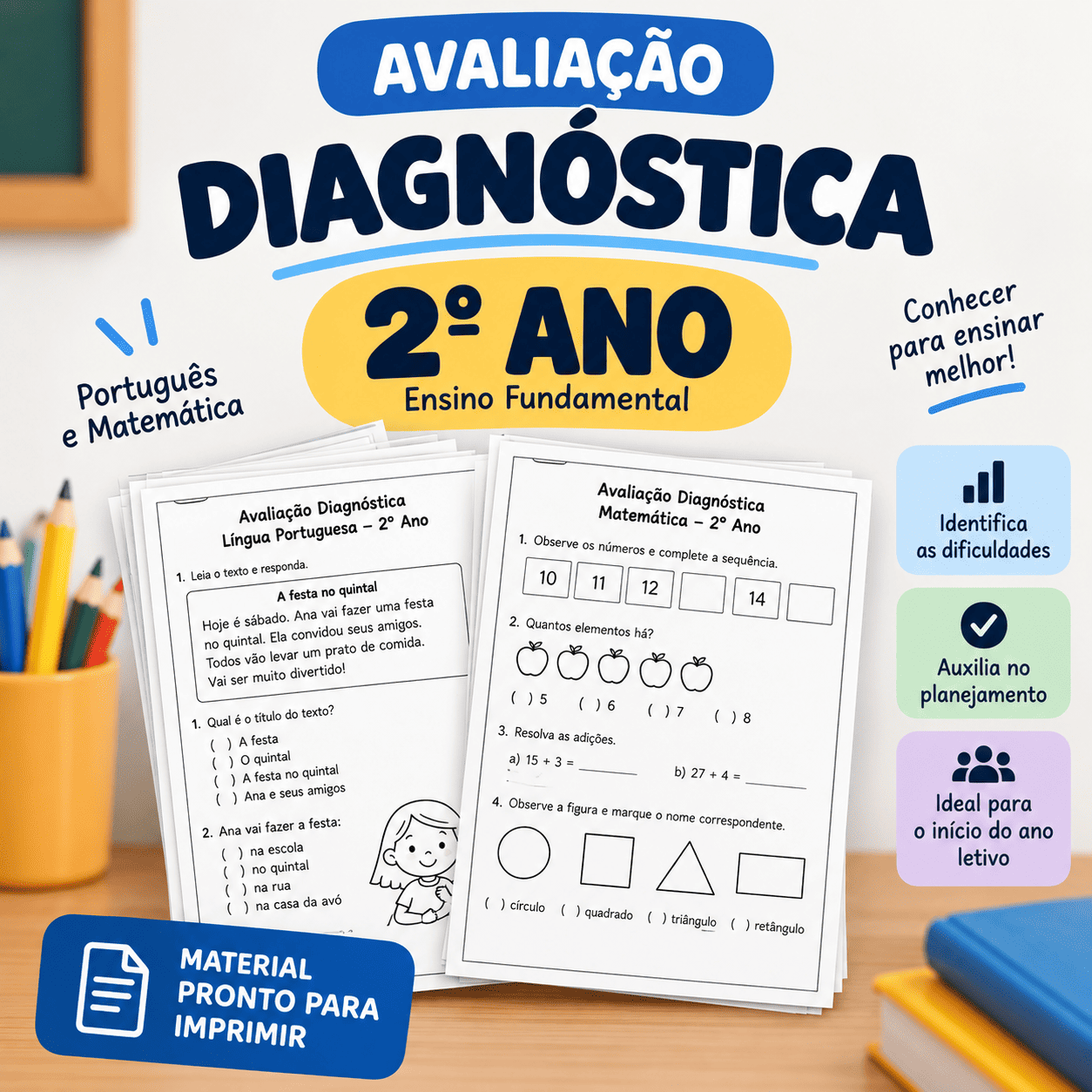 Avaliação Diagnóstica 2° Ano