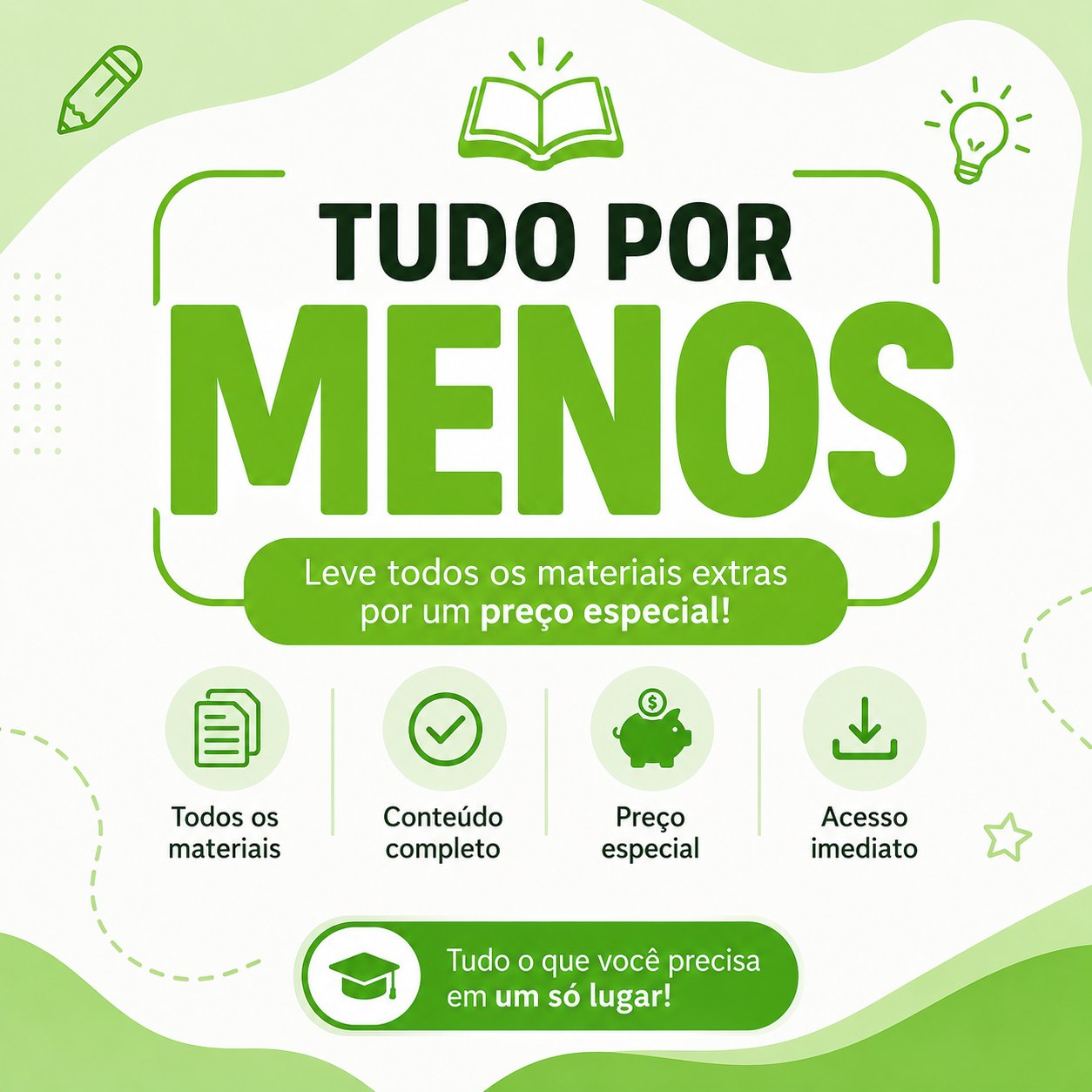 ☝️ Leve Tudo por um Preço Menor!