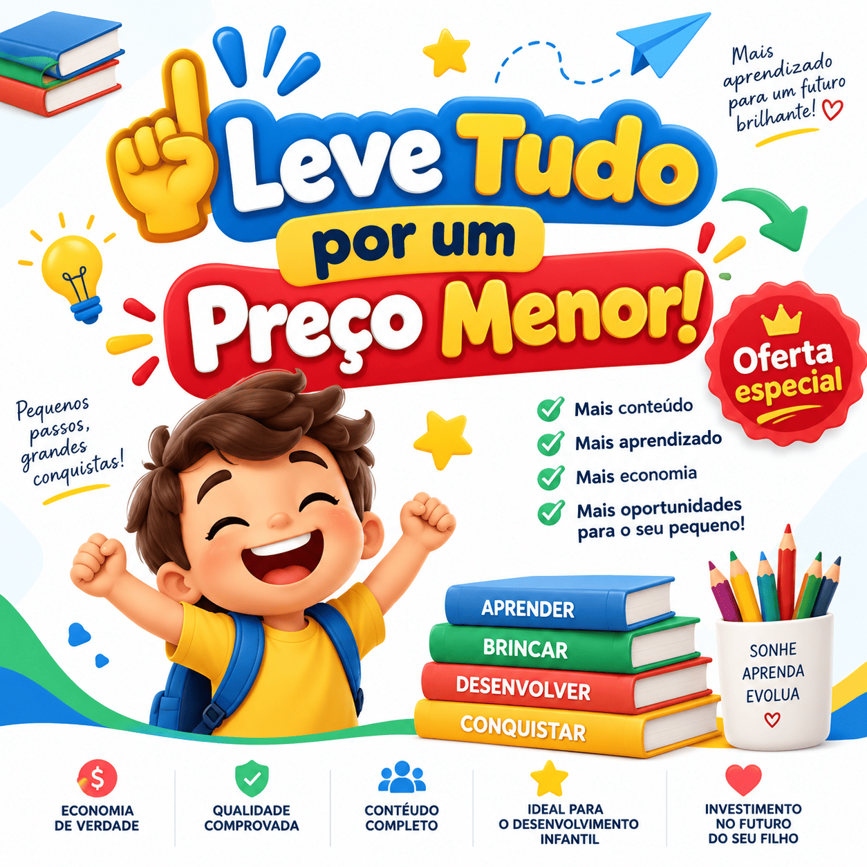 ☝️ Leve Tudo por um Preço Menor