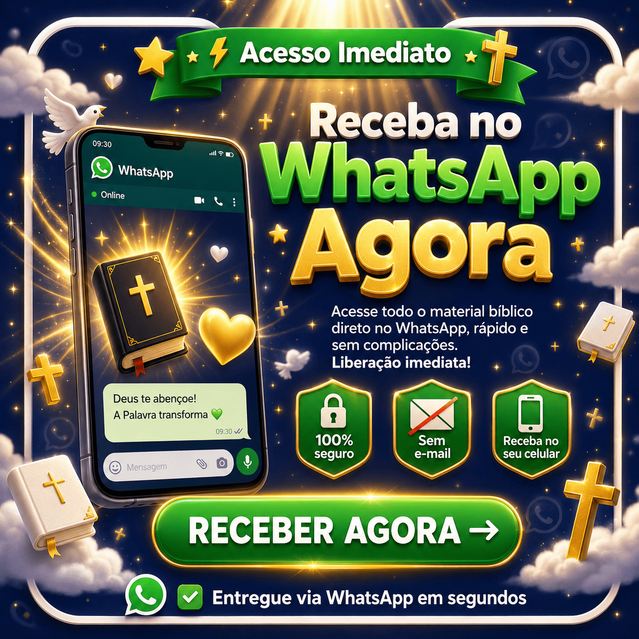 📱 Entrega no WhatsApp