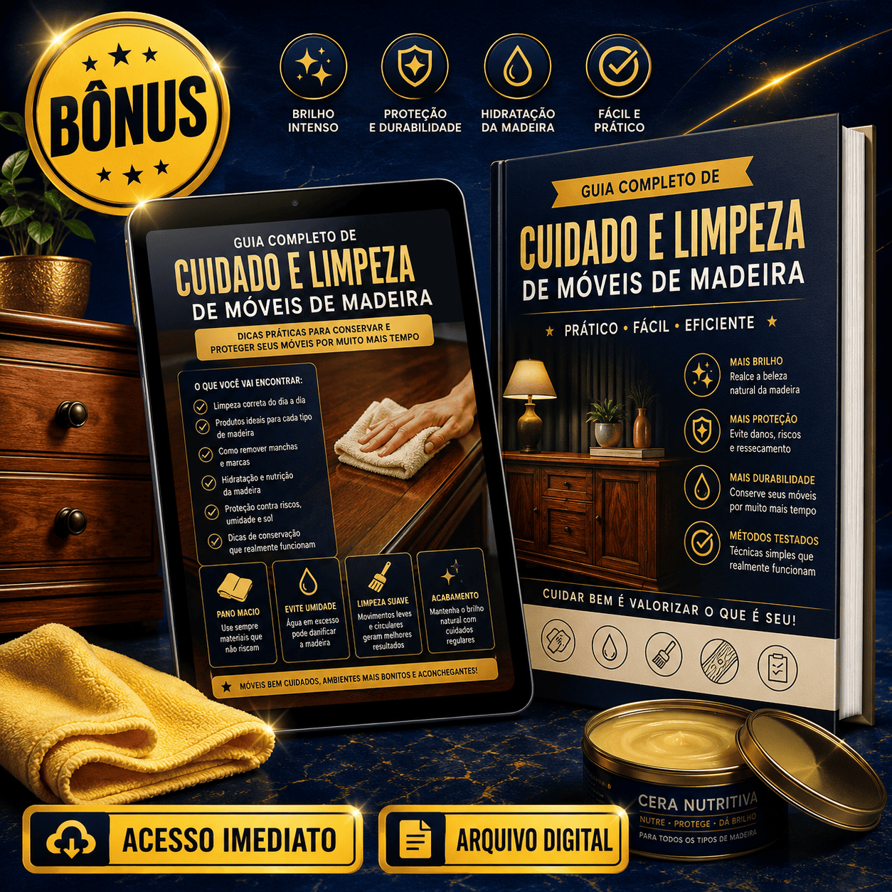 Guia de Manutenção e Cuidados do Móvel