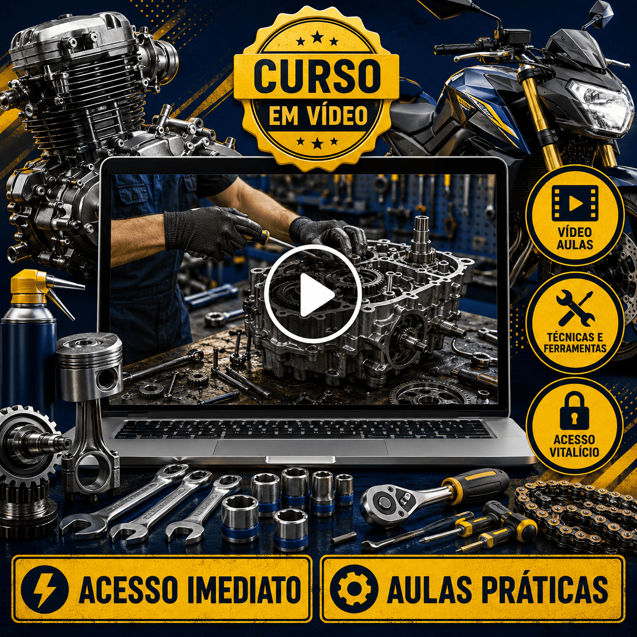 Curso de Mecânica de Motos