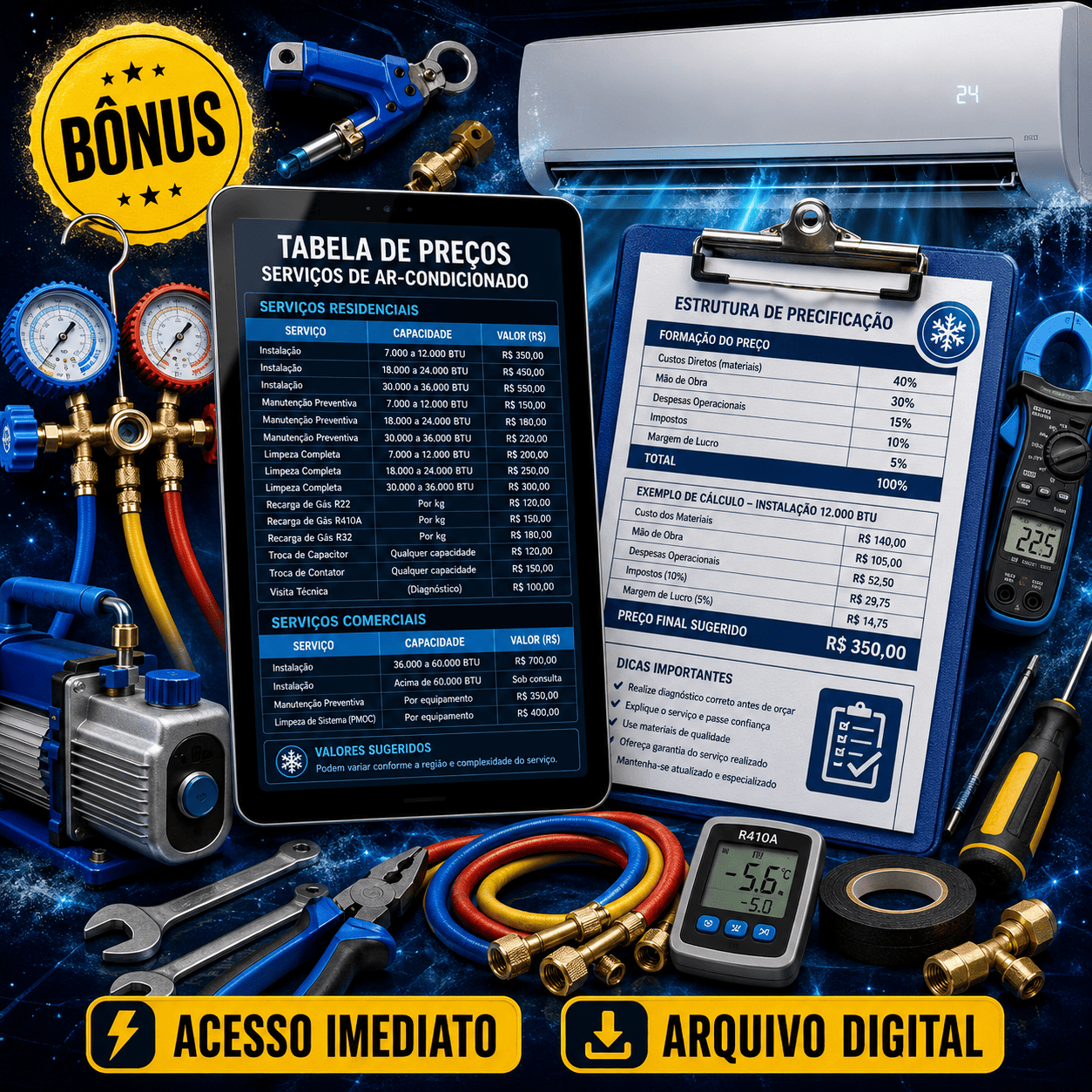 Tabela de Preços