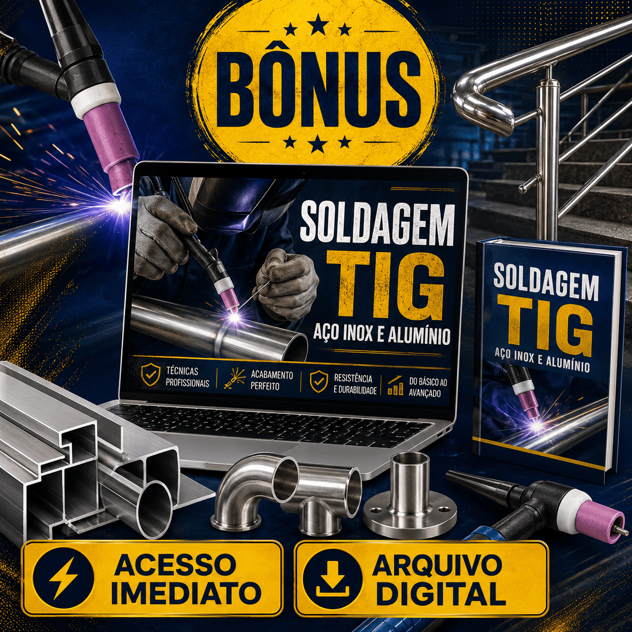 Guia de Solda de Inox e Alumínio