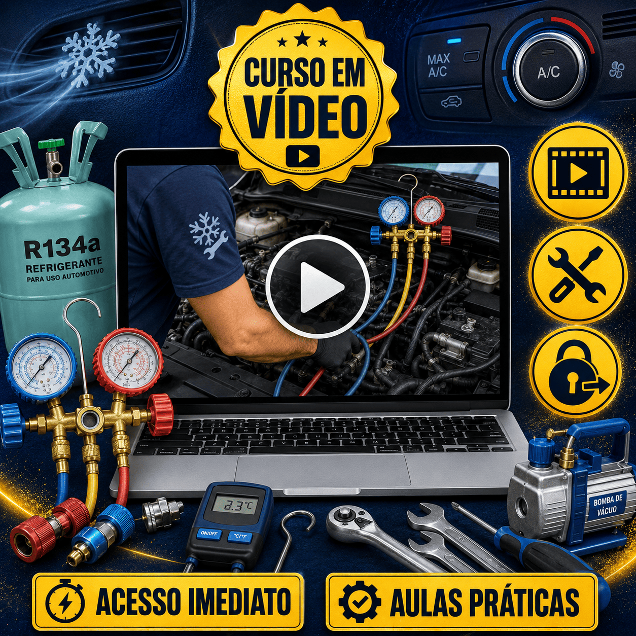 Curso de Ar-Condicionado Automotivo