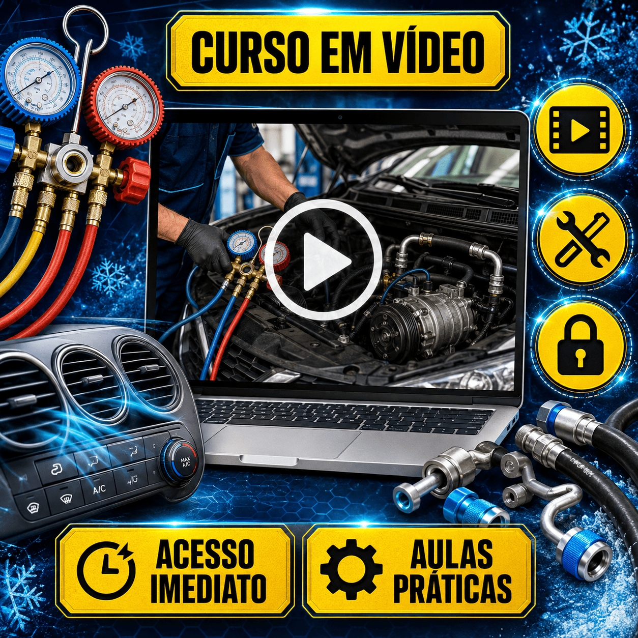 Curso de Refrigeração Automotiva