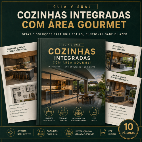 Guia Visual de Cozinhas Integradas