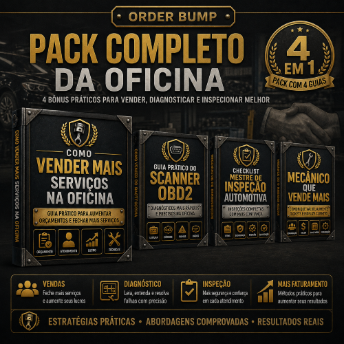 Pack Completo da Oficina — 4 Materiais
