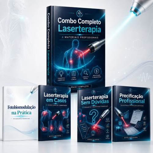 Combo Completo Laserterapia 4 Materiais
