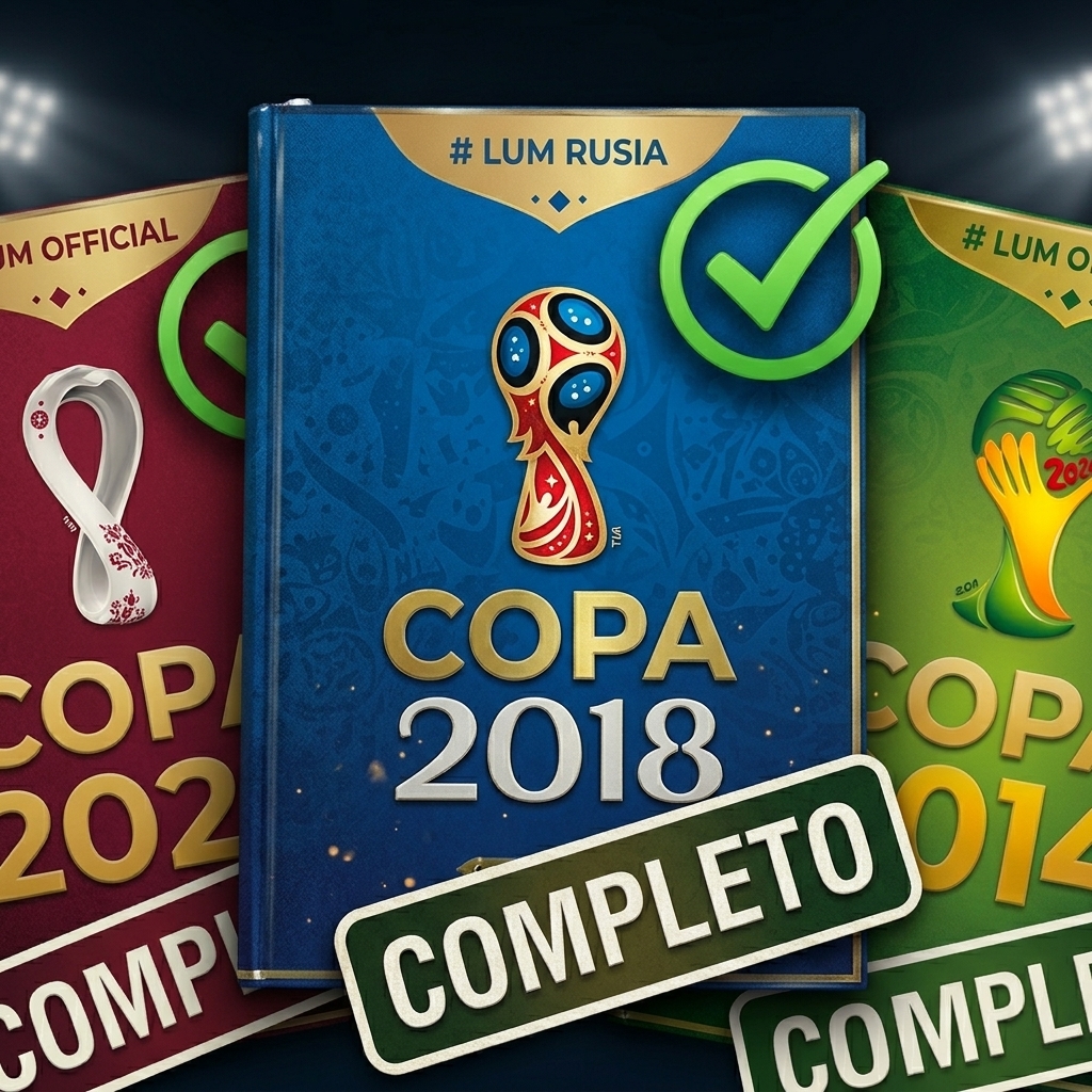 Figurinha Copa 2014, 2018, 2022