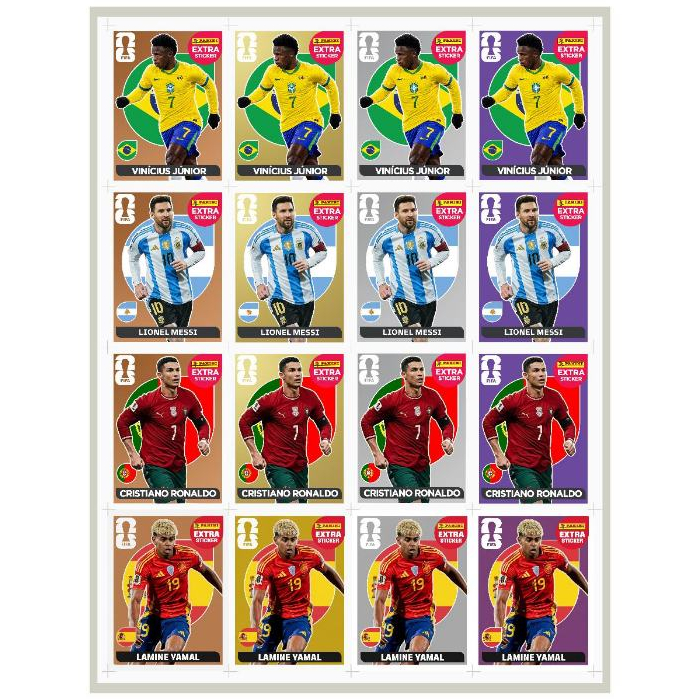 Todas as LEGENDS (EXTRA) FRENTE E VERSO