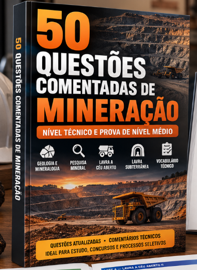 +50 Questões Comentadas de Mineração