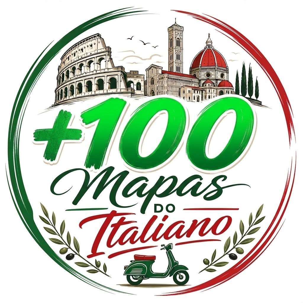 +100 mapas do italiano