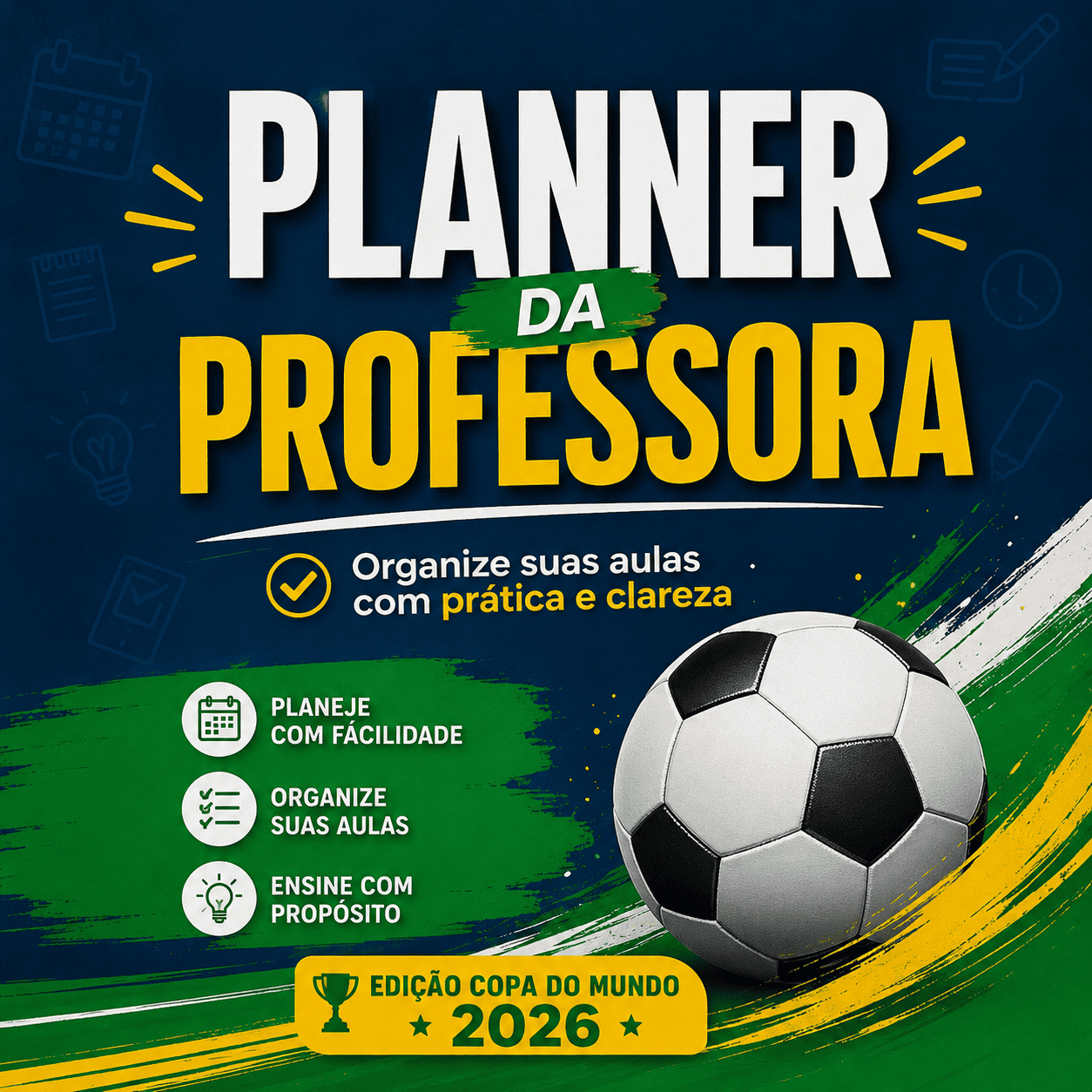 🗓️ Planner da Professora 2026