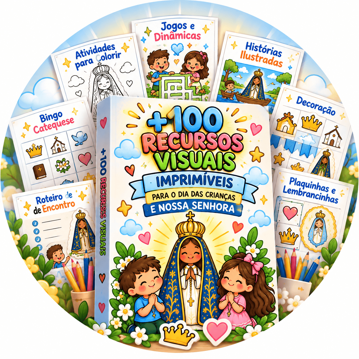 +100 RECURSOS VISUAIS IMPRIMÍVEIS 