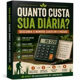 QUANTO CUSTA SUA DIÁRIA?