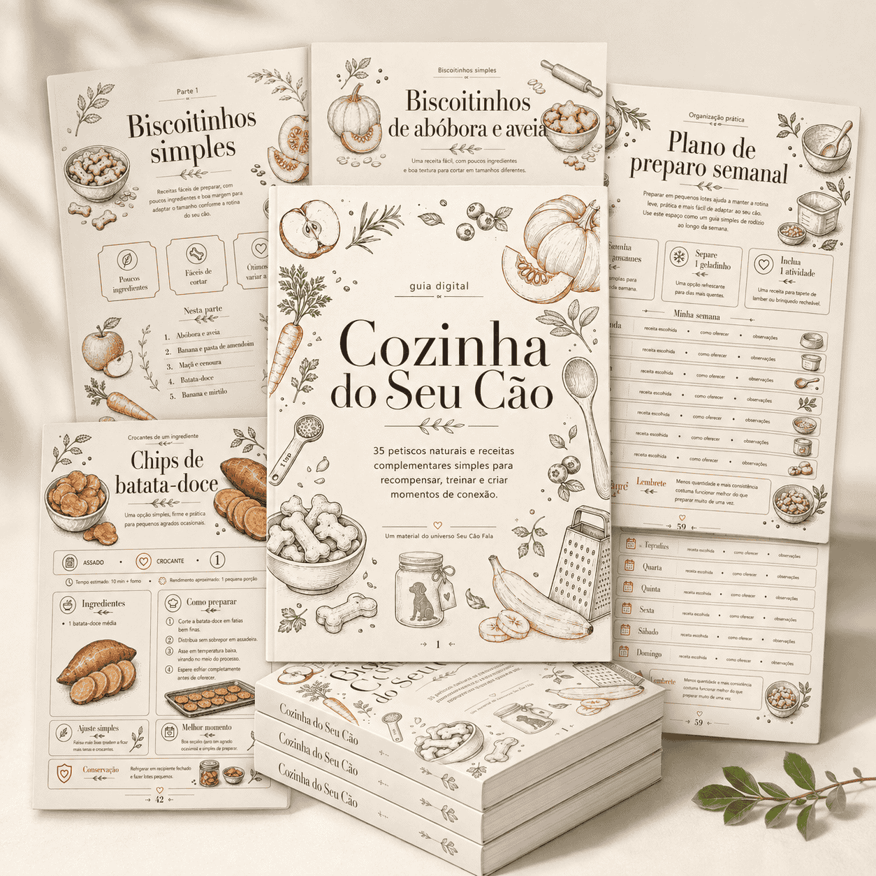 Cozinha do Seu Cão. 35 Receitas Naturais