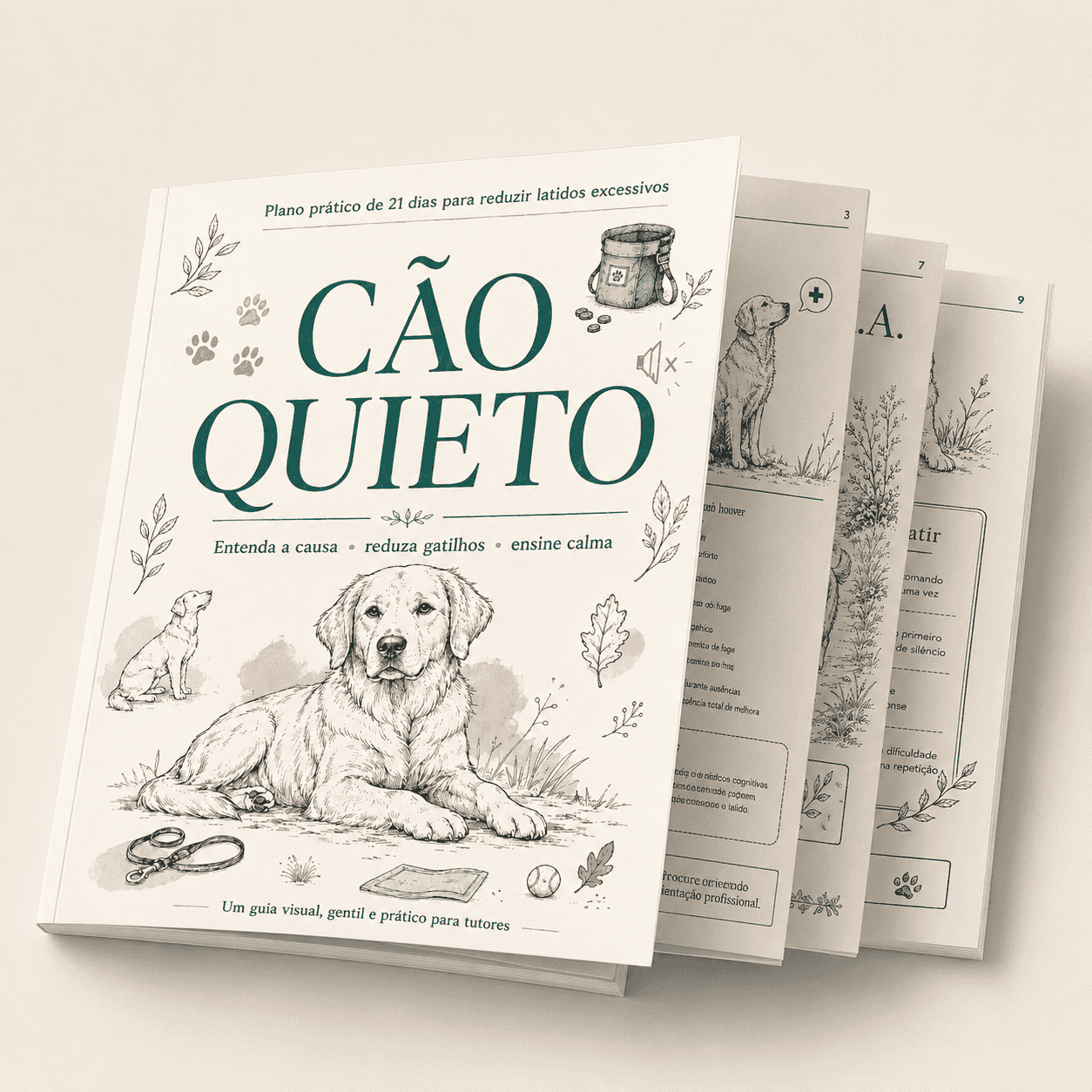 Cão Quieto — Plano Prático de 21 Dias