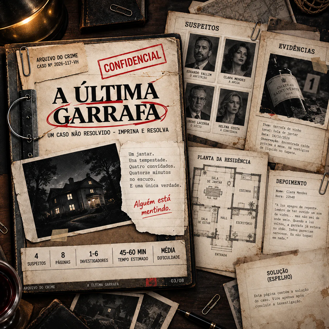 Dossiê Investigativo — A Última Garrafa