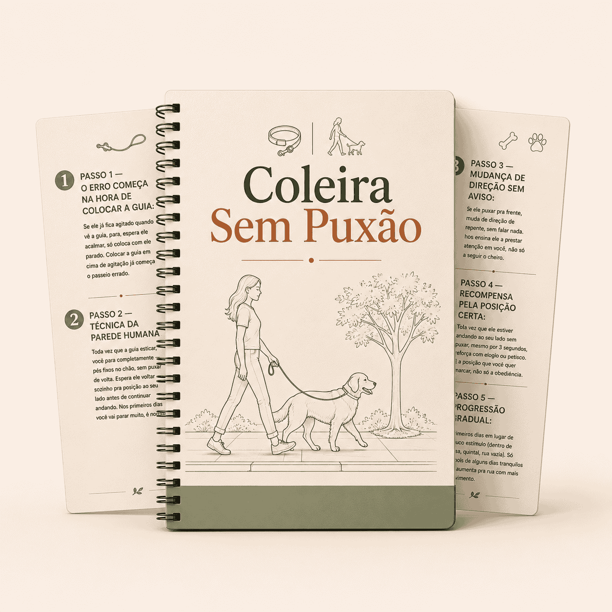 Coleira Sem Puxão: Protocolo de Passeio