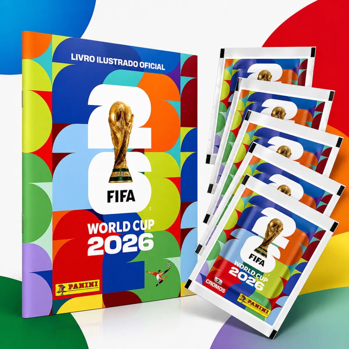 ÁLBUM + FIGURINHAS PANINI - COPA 2026