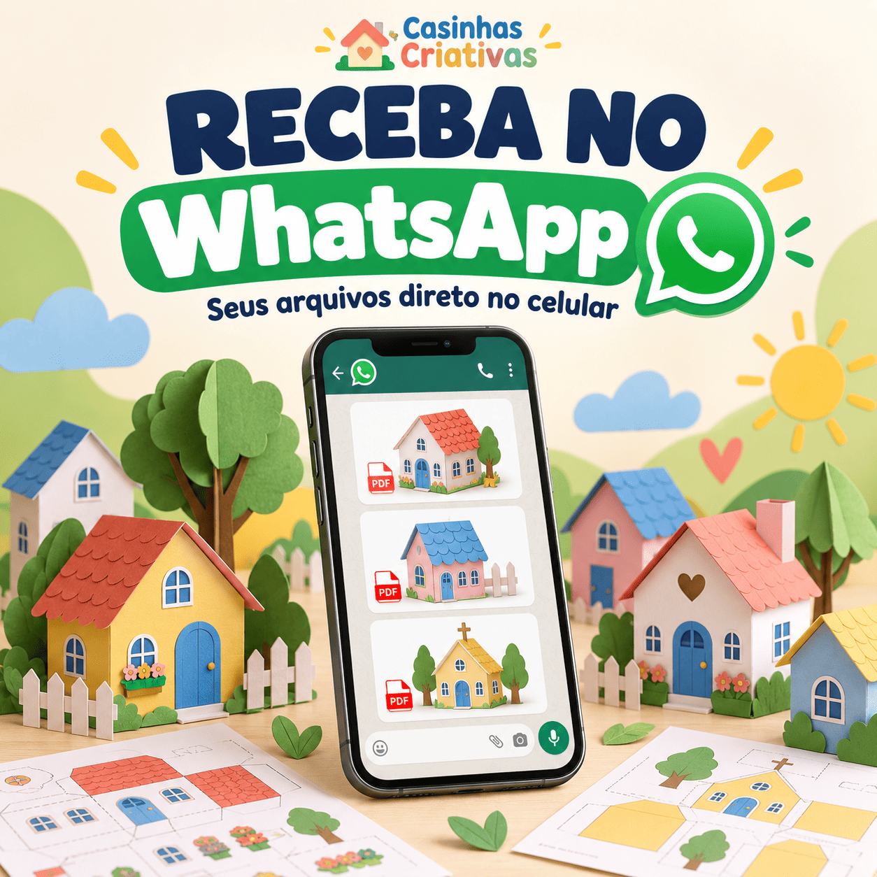 📲 QUERO RECEBER TAMBÉM PELO WHATSAPP 