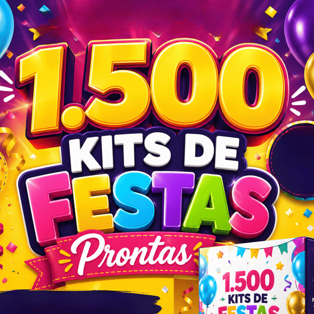 1.500 Kits de Festas Prontas
