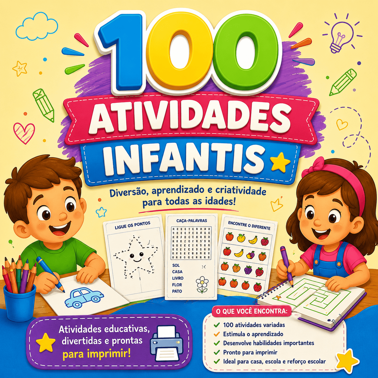 100 Atividades Infantis
