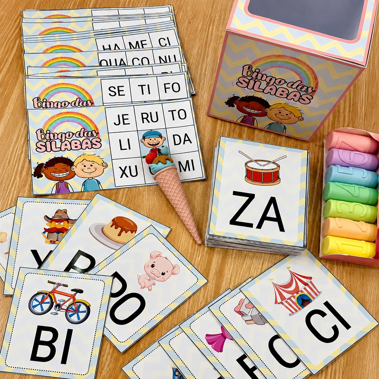 ✏️ ​Bingo das Sílabas Simples