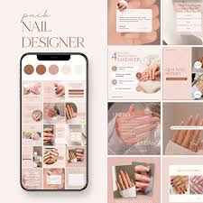 PACK DE 250 ARTES EDITAVEIS NAIL DESIGN