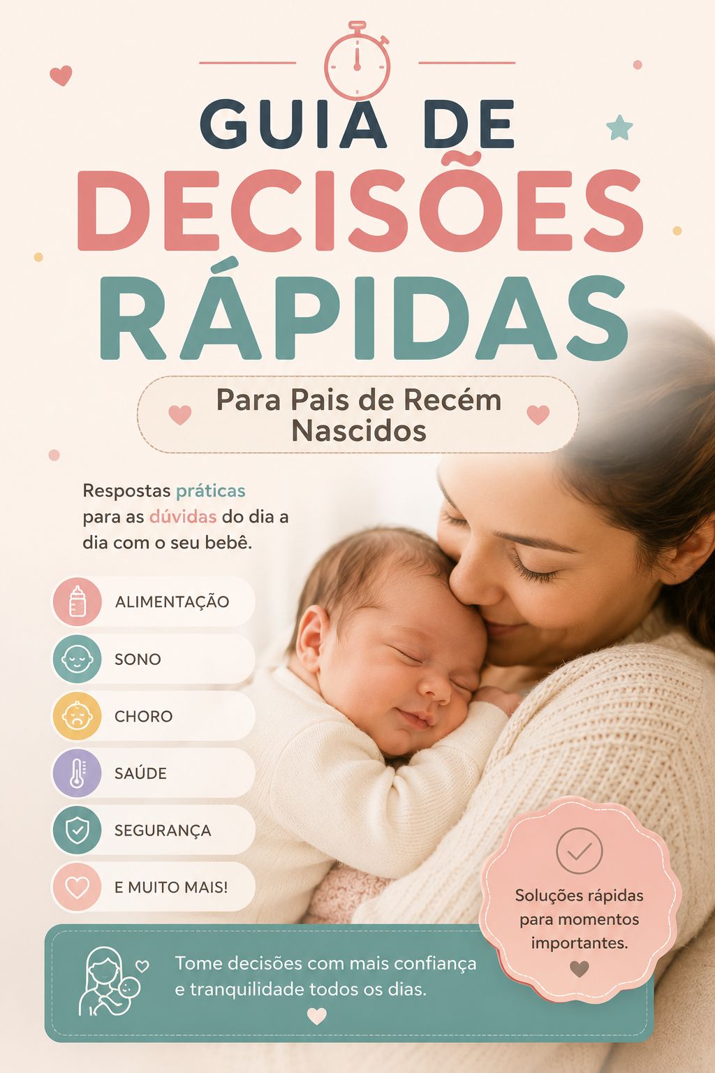 GUIA DE DECISÕES RÁPIDAS PARA AS MÃES