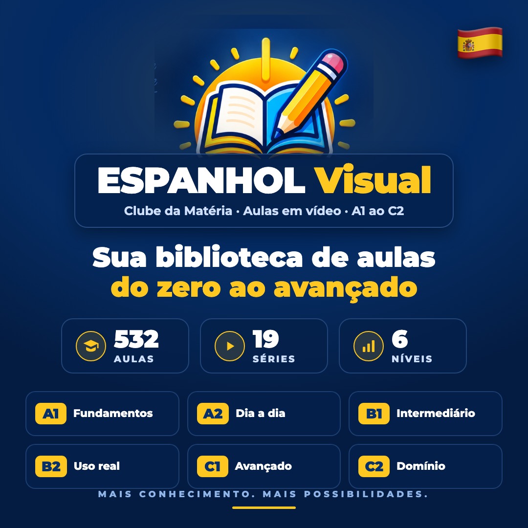 Aulas em Vídeo - Espanhol Visual