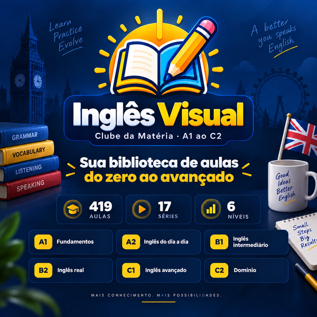 Aulas em Vídeo - Inglês Visual