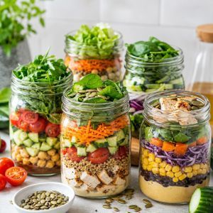 +60 Receitas de Salada no Pote