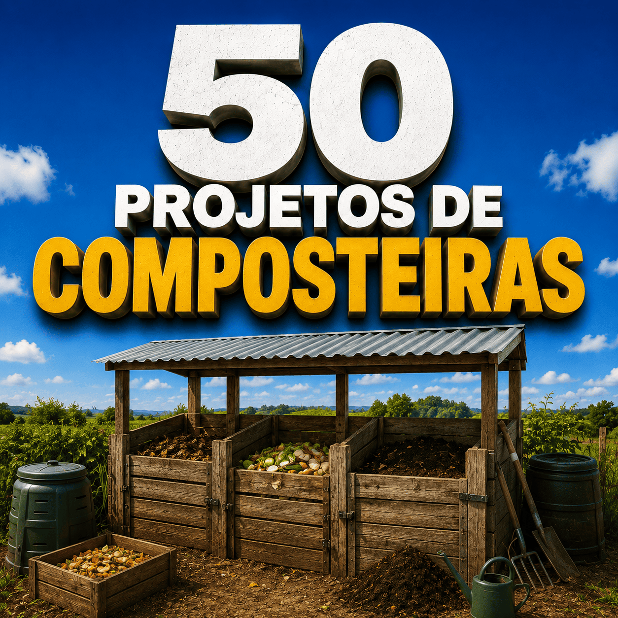 50 Projetos de Composteira