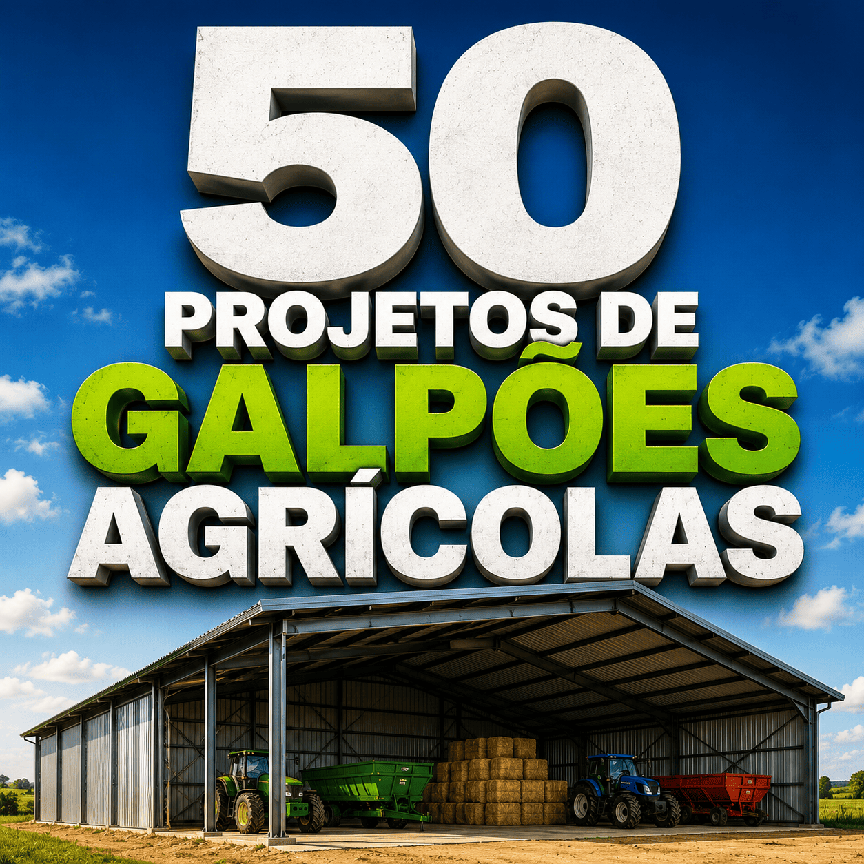 50 Projetos de Galpões Agrícolas