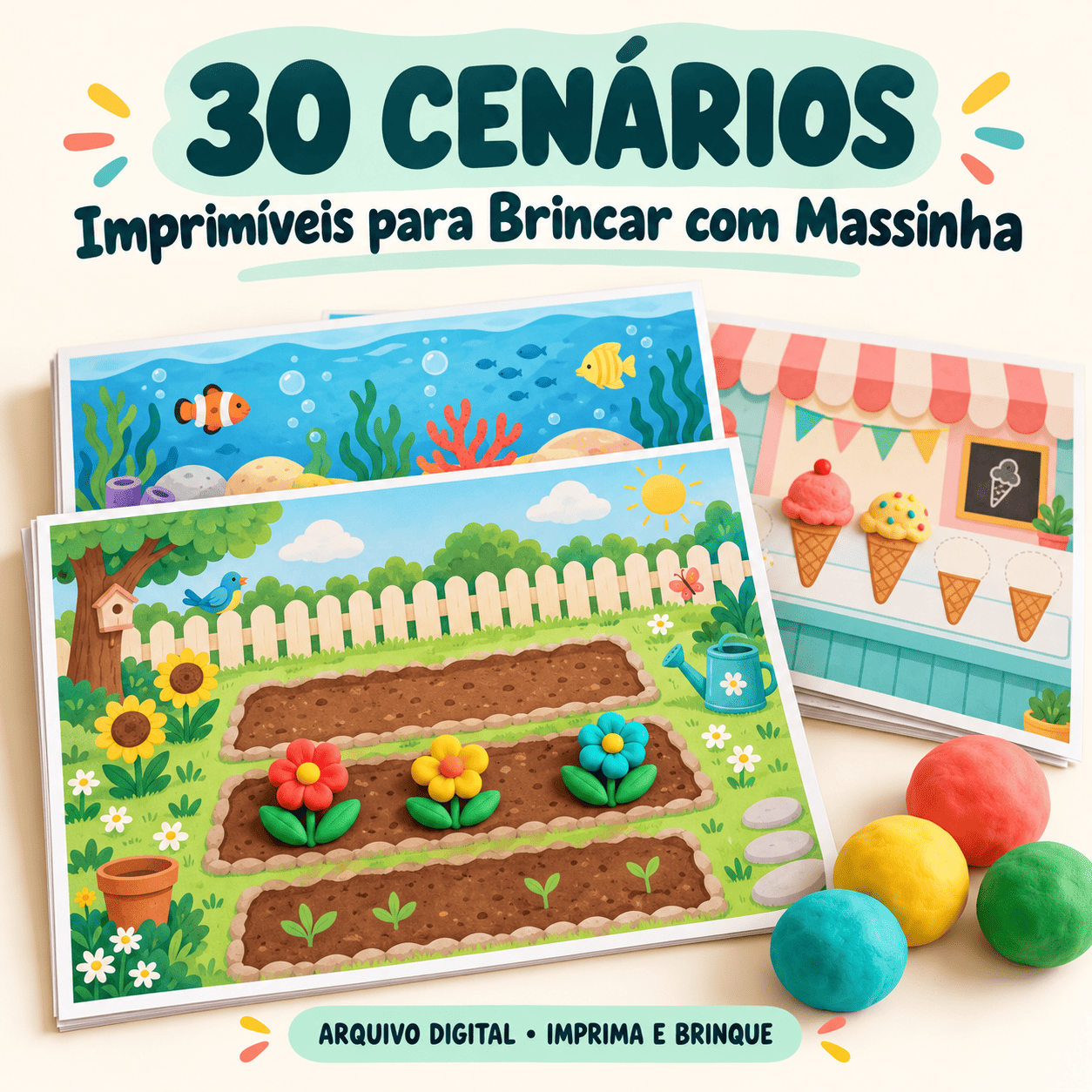 30 Cenários Imprimíveis 