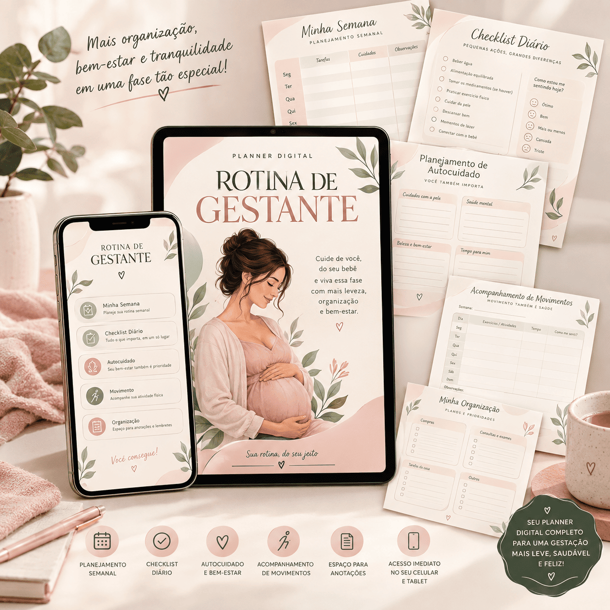 Rotina da Gestante