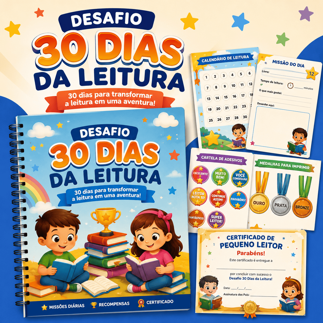 Desafio 30 dias da leitura 
