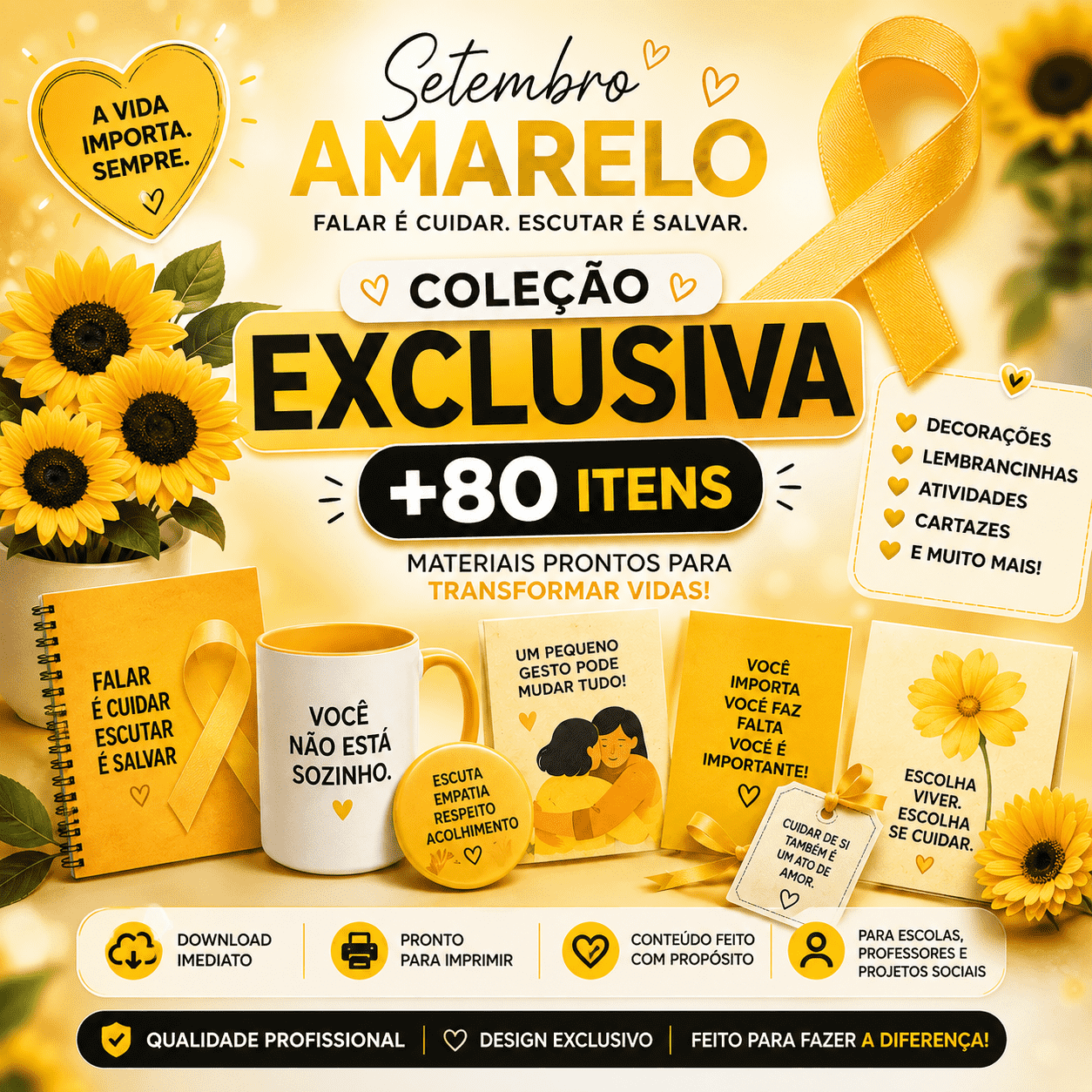 Coleção Exclusiva +80 Itens