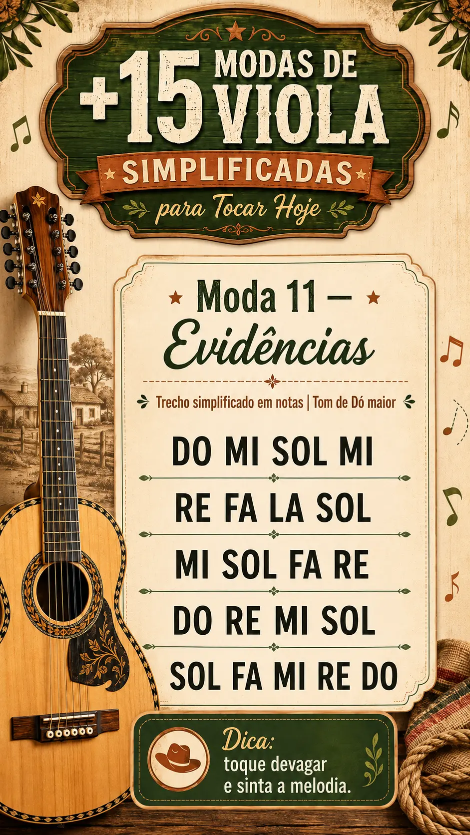 +15 Modas de Viola Simplificadas