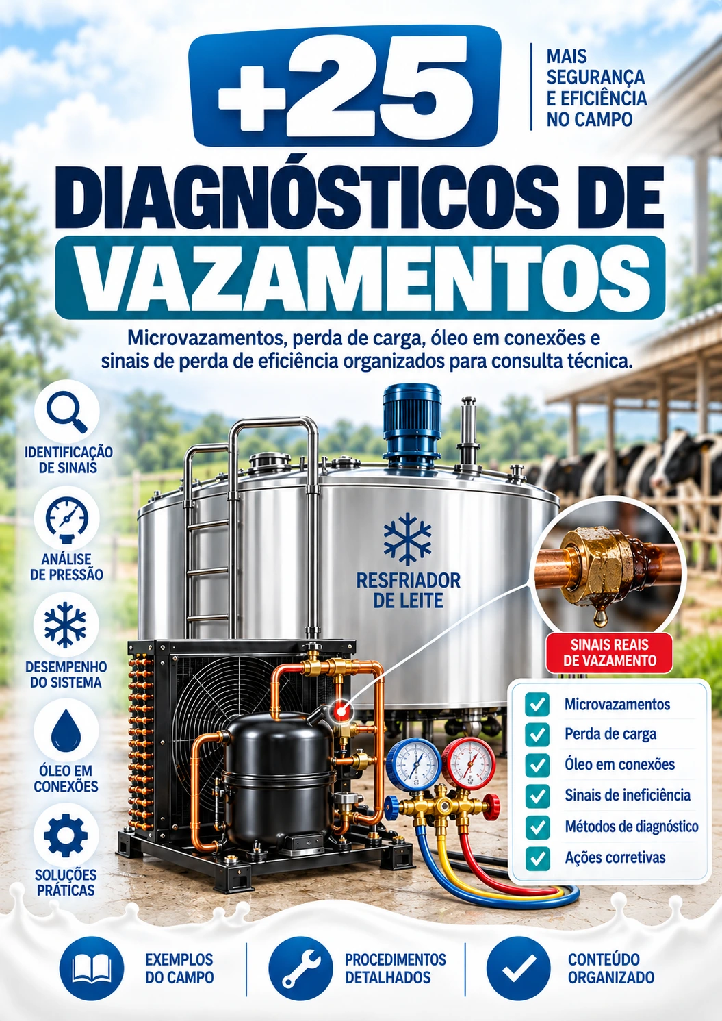 +25 Diagnósticos de Vazamentos