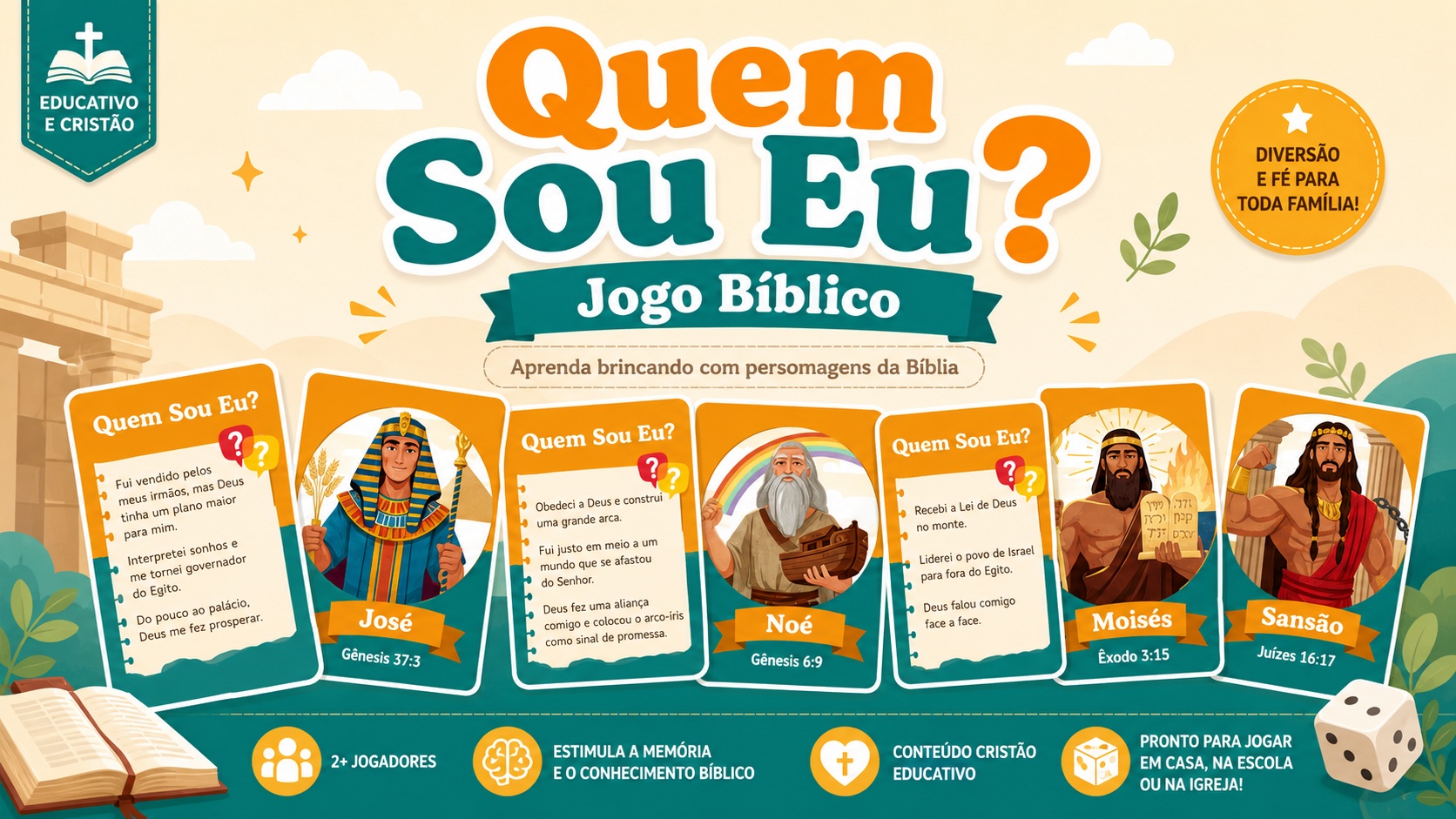 Jogo Bíblico- Quem sou eu?