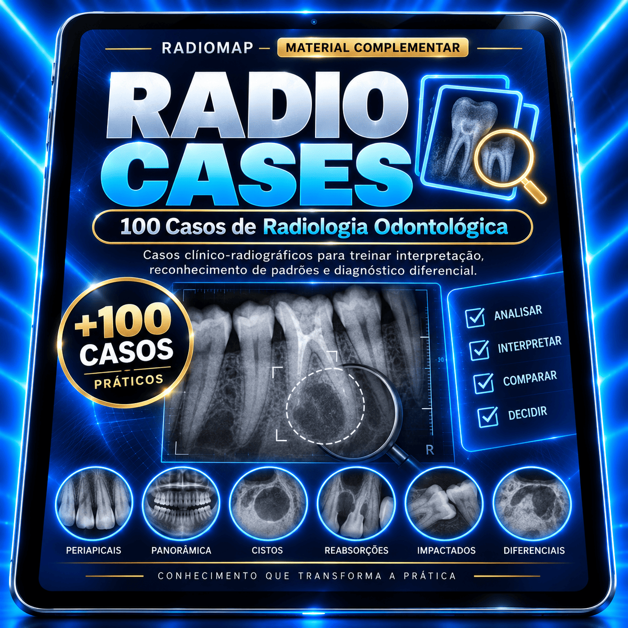 100 Casos de Radiologia Odontológico