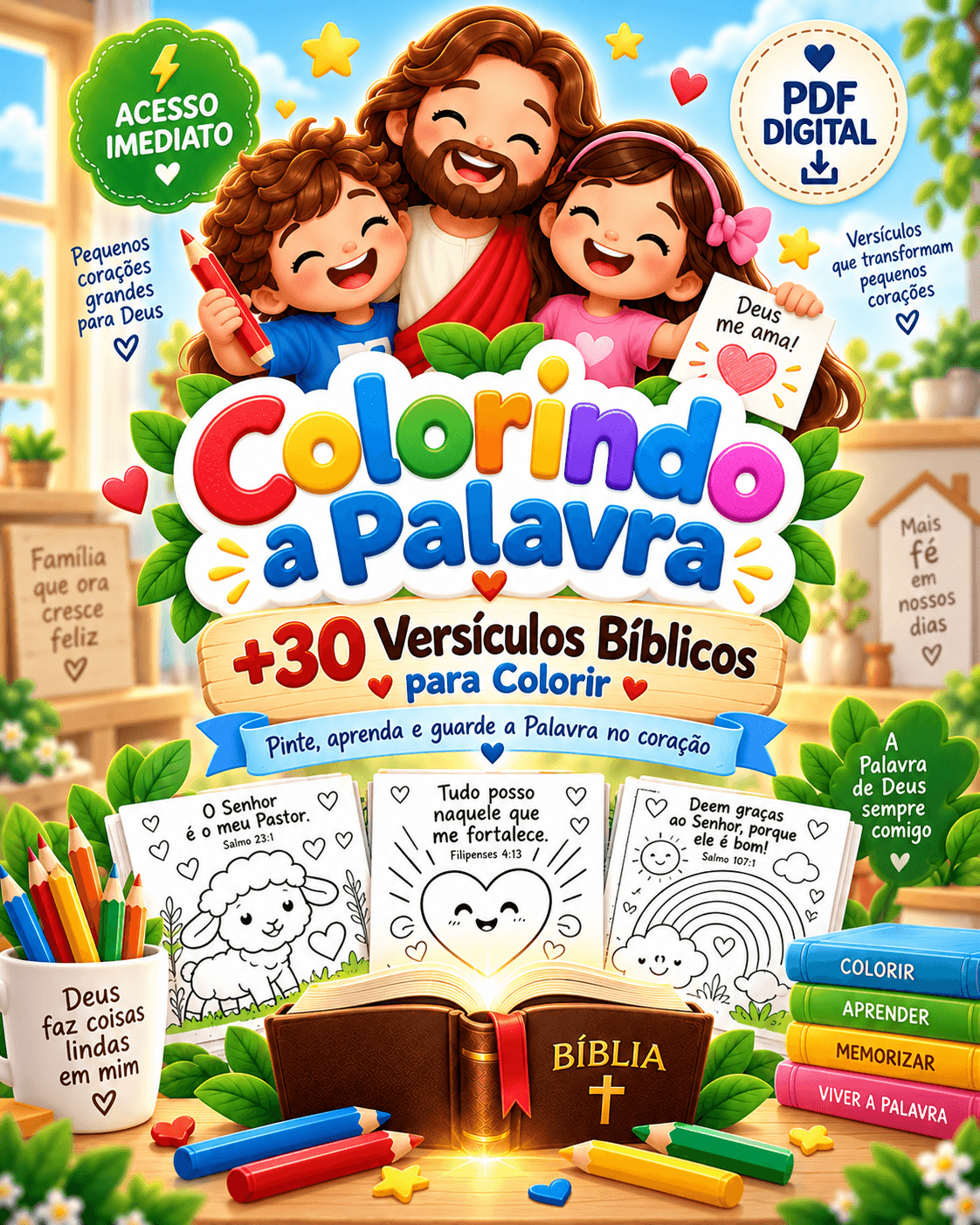 Colorindo com a Palavra