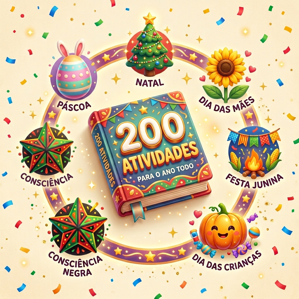 200 Atividades de Datas Comemorativas